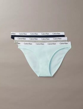 Carousel Cotton Stretch Ripp Bikini, 3er-Pack