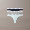 Carousel Cotton Stretch Ripp Thong im 3er-Pack Carousel Cotton Stretch Ripp Thong im 3er-Pack