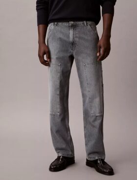 Carpenter-Jeans mit geradem Bein