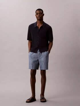 Chambray-Shorts zum Hineinschlüpfen