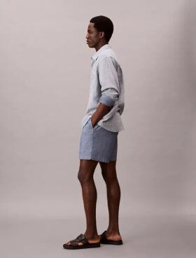 Chambray-Shorts zum Hineinschlüpfen