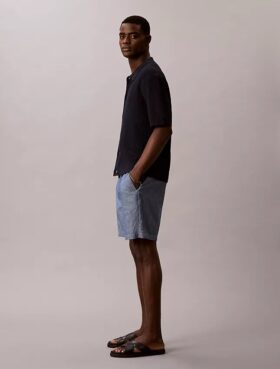 Chambray-Shorts zum Hineinschlüpfen
