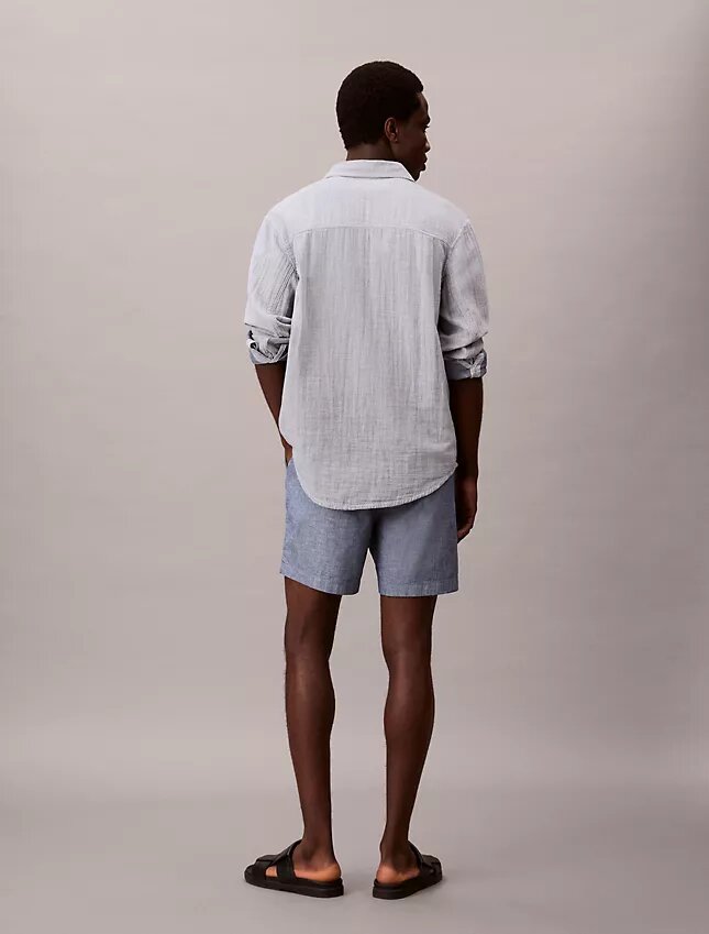 Chambray-Shorts zum Hineinschlüpfen Chambray-Shorts zum Hineinschlüpfen