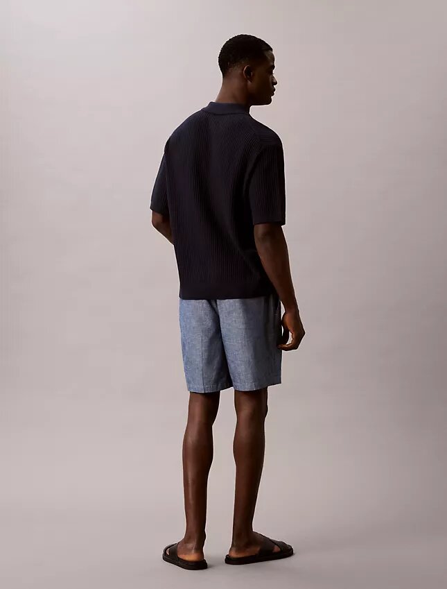 Chambray-Shorts zum Hineinschlüpfen Chambray-Shorts zum Hineinschlüpfen