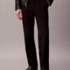 Chino-Hose aus Cotton Stretch 90S Straight mit geradem Bein