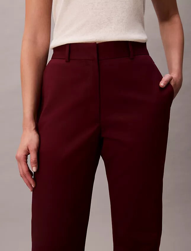 Chino-Hose aus Cotton Stretch mit geradem Schnitt Chino-Hose aus Cotton Stretch mit geradem Schnitt