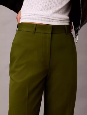 Chino-Hose aus Cotton Stretch mit geradem Schnitt