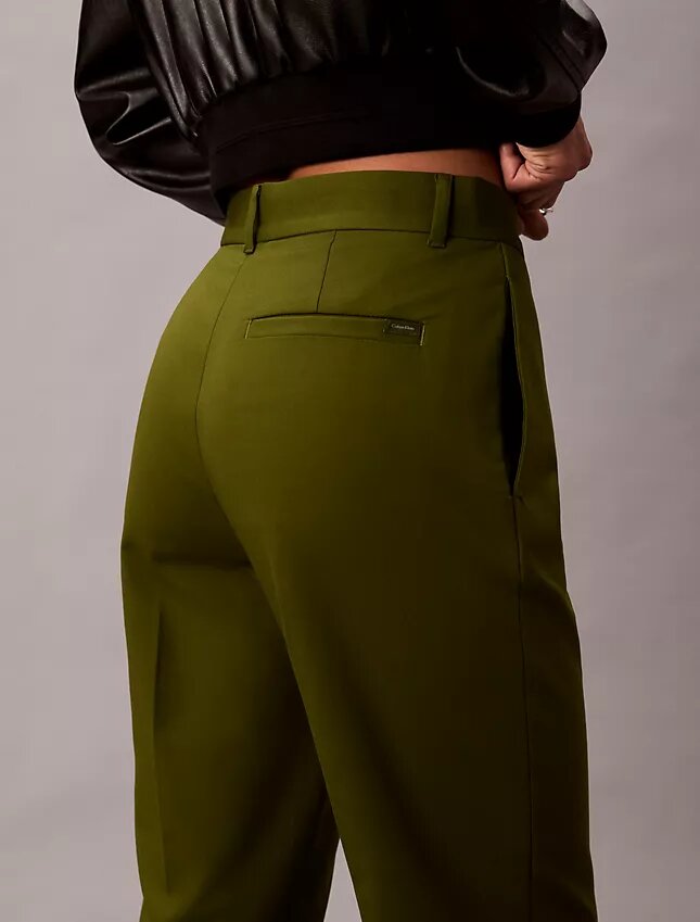 Chino-Hose aus Cotton Stretch mit geradem Schnitt Chino-Hose aus Cotton Stretch mit geradem Schnitt