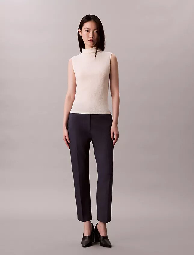 Chino-Hose aus Cotton Stretch mit gerader Passform Chino-Hose aus Cotton Stretch mit gerader Passform