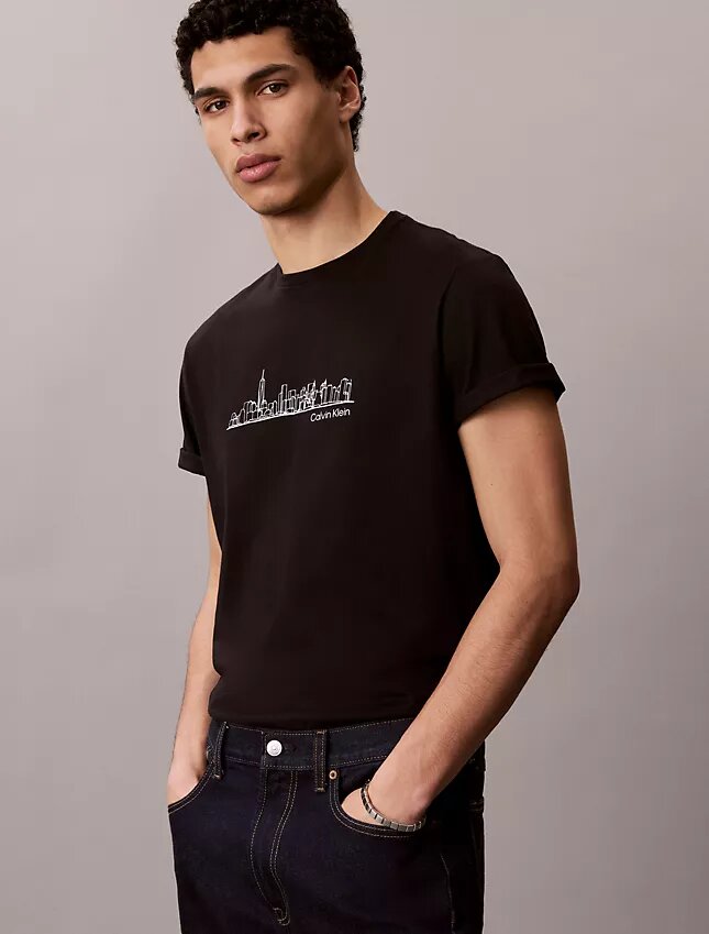 City Skyline Graphic Classic T-Shirt City Skyline Graphic Classic T-Shirt