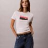 City Sunset Logo-Grafik Klassisches T-Shirt