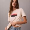 City Sunset Logo-Grafik Klassisches T-Shirt