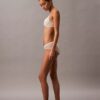 CK Black Bikini mit floraler Spitze