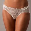 CK Black Bikini mit floraler Spitze