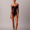 CK Black Bodys aus floraler Spitze