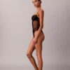 CK Black Bodys aus floraler Spitze