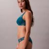 CK Black Geo Lace Leicht gefütterter Plunge-BH CK Black Geo Lace Leicht gefütterter Plunge-BH