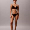CK Black Geo Lace Leicht gefütterter Triangel-BH