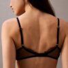 CK Black Plunge-BH aus Geo-Spitze, Unlined CK Black Plunge-BH aus Geo-Spitze, Unlined