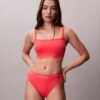 CK Icon Einfarbiger Bikini