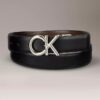 Ck-Logo-Plakette Wendbarer Anzuggürtel