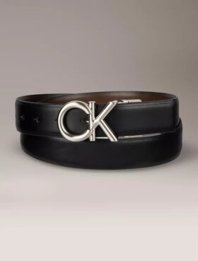 Ck-Logo-Plakette Wendbarer Anzuggürtel