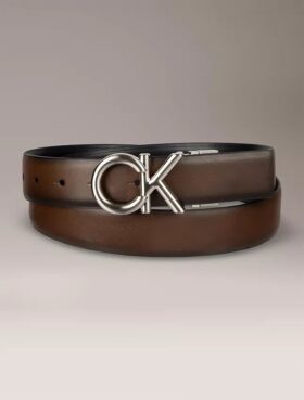 Ck-Logo-Plakette Wendbarer Anzuggürtel