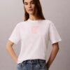 CK Ny T-Shirt mit Fotodruck und geradem Schnitt