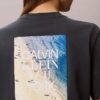 CK Ny T-Shirt mit Fotodruck und geradem Schnitt