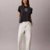 CK Ny T-Shirt mit Fotodruck und geradem Schnitt