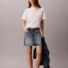 CK Ny T-Shirt mit Fotodruck und geradem Schnitt