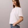CK Ny T-Shirt mit Fotodruck und geradem Schnitt