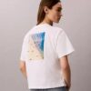 CK Ny T-Shirt mit Fotodruck und geradem Schnitt