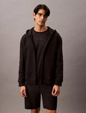 Ck Sport Kapuzenpullover mit Reißverschluss