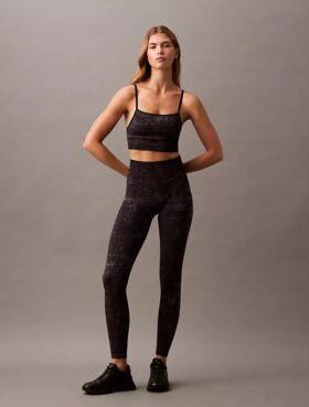 Ck Sport Nahtlose Leggings mit Print
