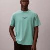Classic-T-Shirt mit Acid-Wash-Logo Classic-T-Shirt mit Acid-Wash-Logo