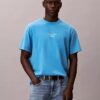 Classic-T-Shirt mit Acid-Wash-Logo Classic-T-Shirt mit Acid-Wash-Logo