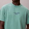 Classic-T-Shirt mit Acid-Wash-Logo Classic-T-Shirt mit Acid-Wash-Logo
