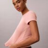 Contour Rib Logo Graphic Slim T-Shirt Contour Rib Logo Graphic Slim T-Shirt