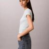 Contour Rib Logo Graphic Slim T-Shirt Contour Rib Logo Graphic Slim T-Shirt