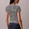 Contour Rib Logo Graphic Slim T-Shirt Contour Rib Logo Graphic Slim T-Shirt