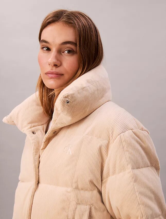 Cord-Daunenjacke Cord-Daunenjacke