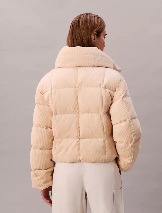 Cord-Daunenjacke Cord-Daunenjacke