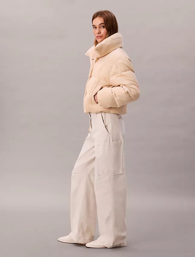 Cord-Daunenjacke Cord-Daunenjacke