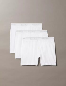 Cotton Classics 3er-Pack Strick-Boxershorts