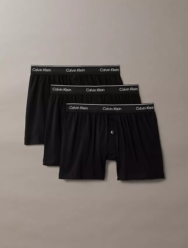 Cotton Classics 3er-Pack Strick-Boxershorts Cotton Classics 3er-Pack Strick-Boxershorts