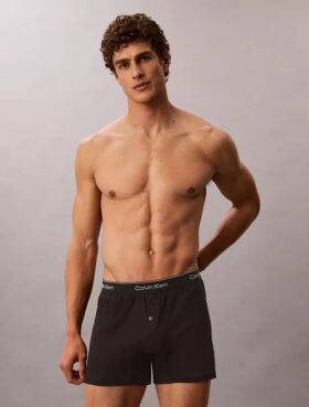Cotton Classics 3er-Pack Strick-Boxershorts