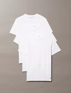 Cotton Classics 3er-Pack T-Shirt mit Rundhalsausschnitt in klassischer Passform