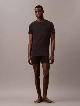 Cotton Classics 3er-Pack T-Shirt mit Rundhalsausschnitt in klassischer Passform