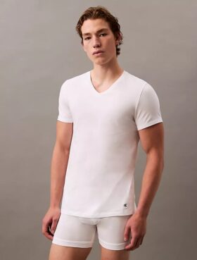 Cotton Classics 5er-Pack T-Shirt mit V-Ausschnitt in klassischer Passform